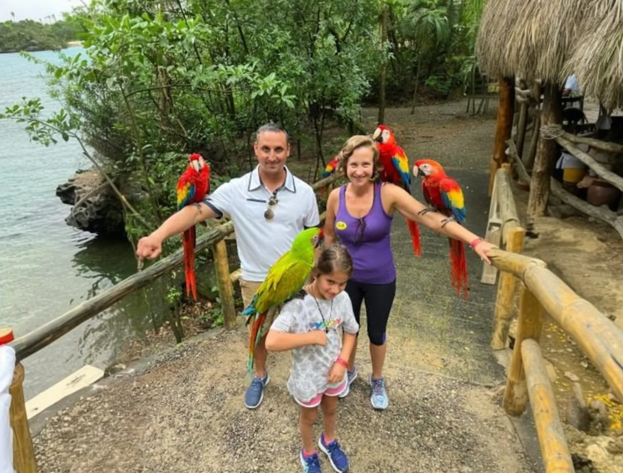 The Solano family - Owners of Resting Rainbow of Sarasota